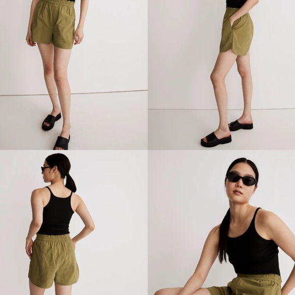 Madewell Pull-on Camp Shorts Size XS Like New Burnt Orange Color - Picture 1 of 3